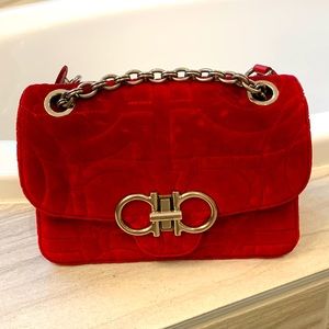 Salvatore Ferragamo Velvet handbag